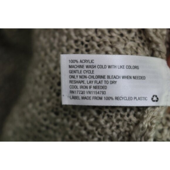 Knox Rose Open Knit Open Front Cardigan-Size Small-New with Tags-Oversized-BOHO - Picture 8 of 12